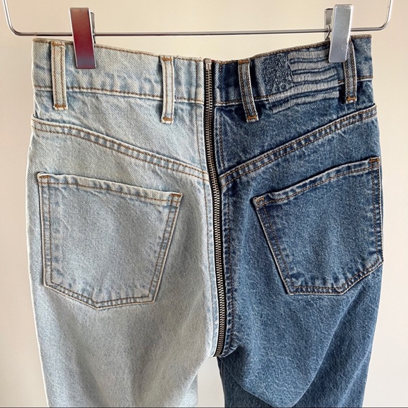 Revice Yin Yang Denim Zipper Jeans Size 24 - Picture 10 of 10